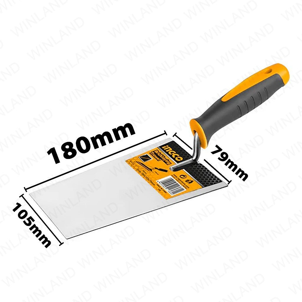 Bricklaying Trowel Stainless Steel Blade(plastic handle) ING-HT
