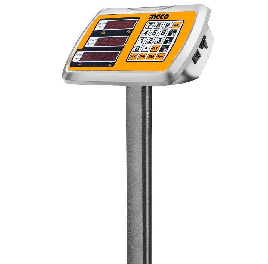 Ingco 100kg Rechargeable Weighing Scale HESA31003