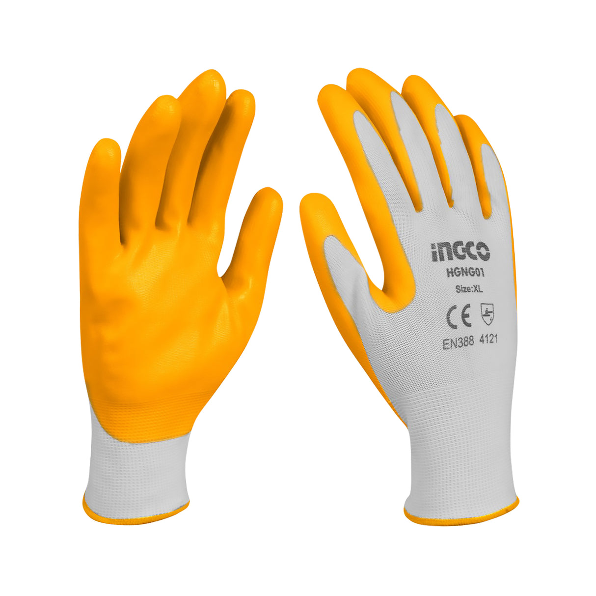 Nitrile Oil Resistant Rubber Safety Gloves HGNG04 ING-SE