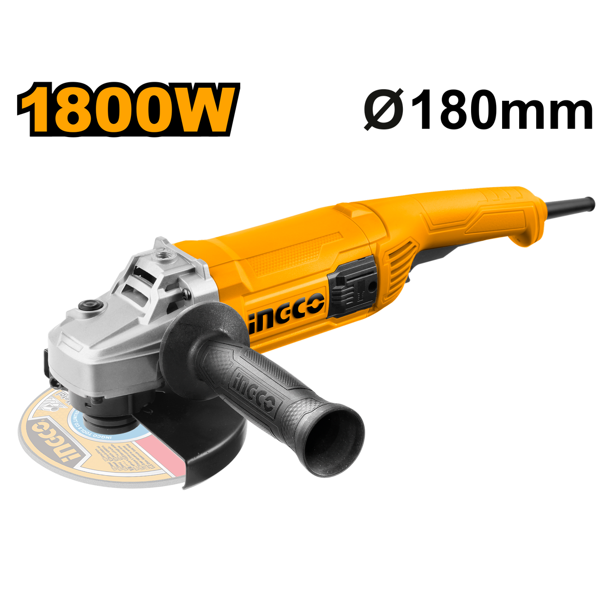 Industrial 4inches-7inches Electric Angle Grinder 1100W-2000W ING-PT