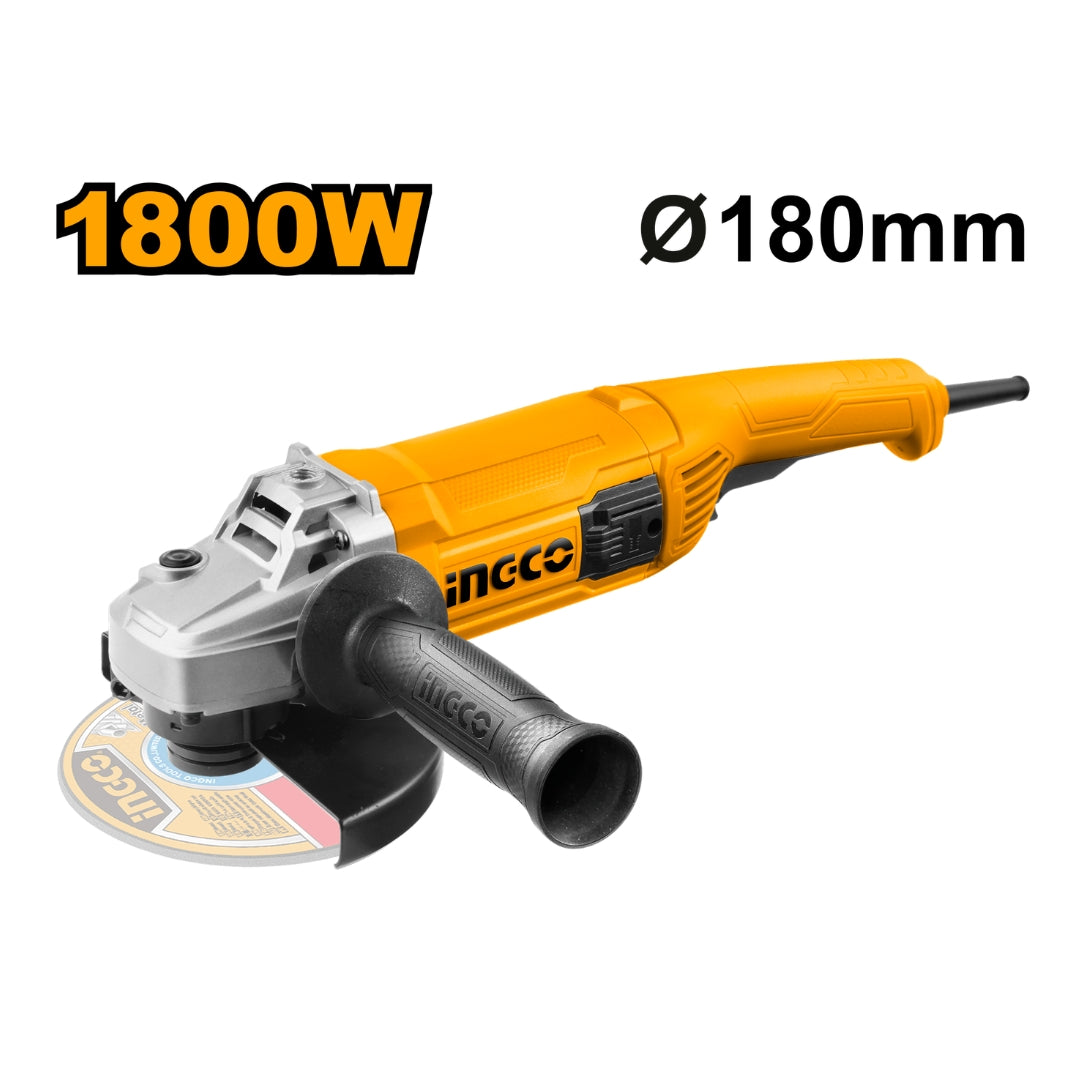 Industrial 4inches-7inches Electric Angle Grinder 1100W-2000W ING-PT