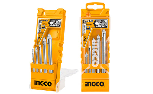 INGCO AKD7058 5pcs glass drill bits set