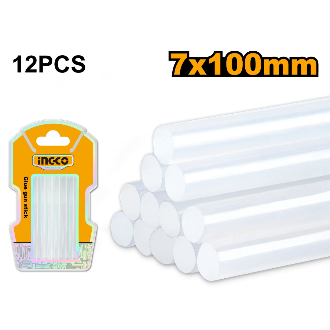 Ingco 7PCS/Set 10mm x 7mm Petroleum Resin Glue Gun Stick AKTGS1071 ING-HT