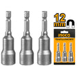 INGCO AMN1231 3pcs industrial magnetic nut set