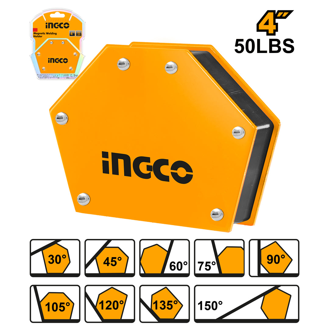 INGCO AMWH50042 multi-angle magnetic welding holder 50lbs