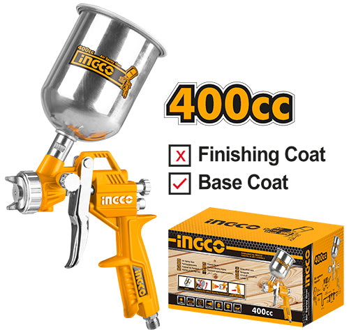INGCO ASG4041 gravity air spray gun 400cc