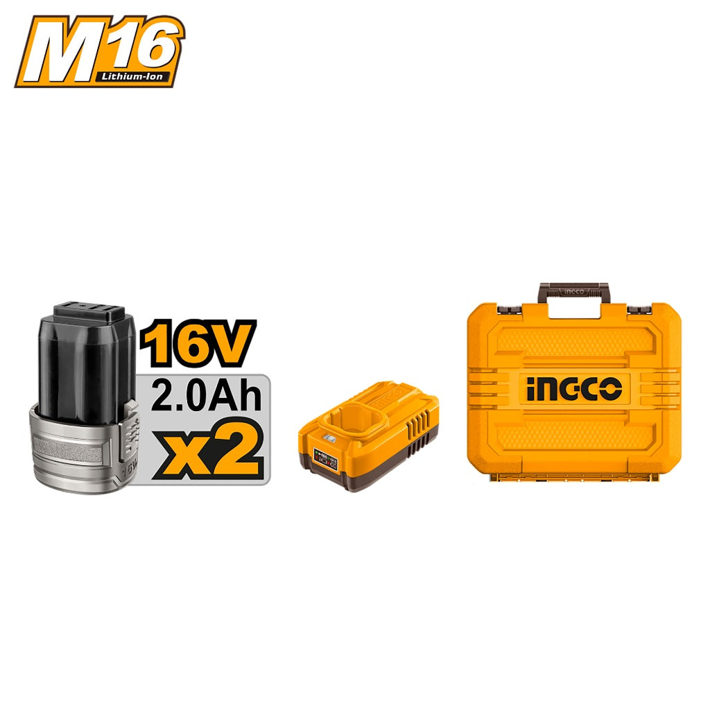 Ingco  P20S/20V Lithium-Ion Cordless Brad Nailer (35mm/F15~F35) CBNLI2038 ING-CT