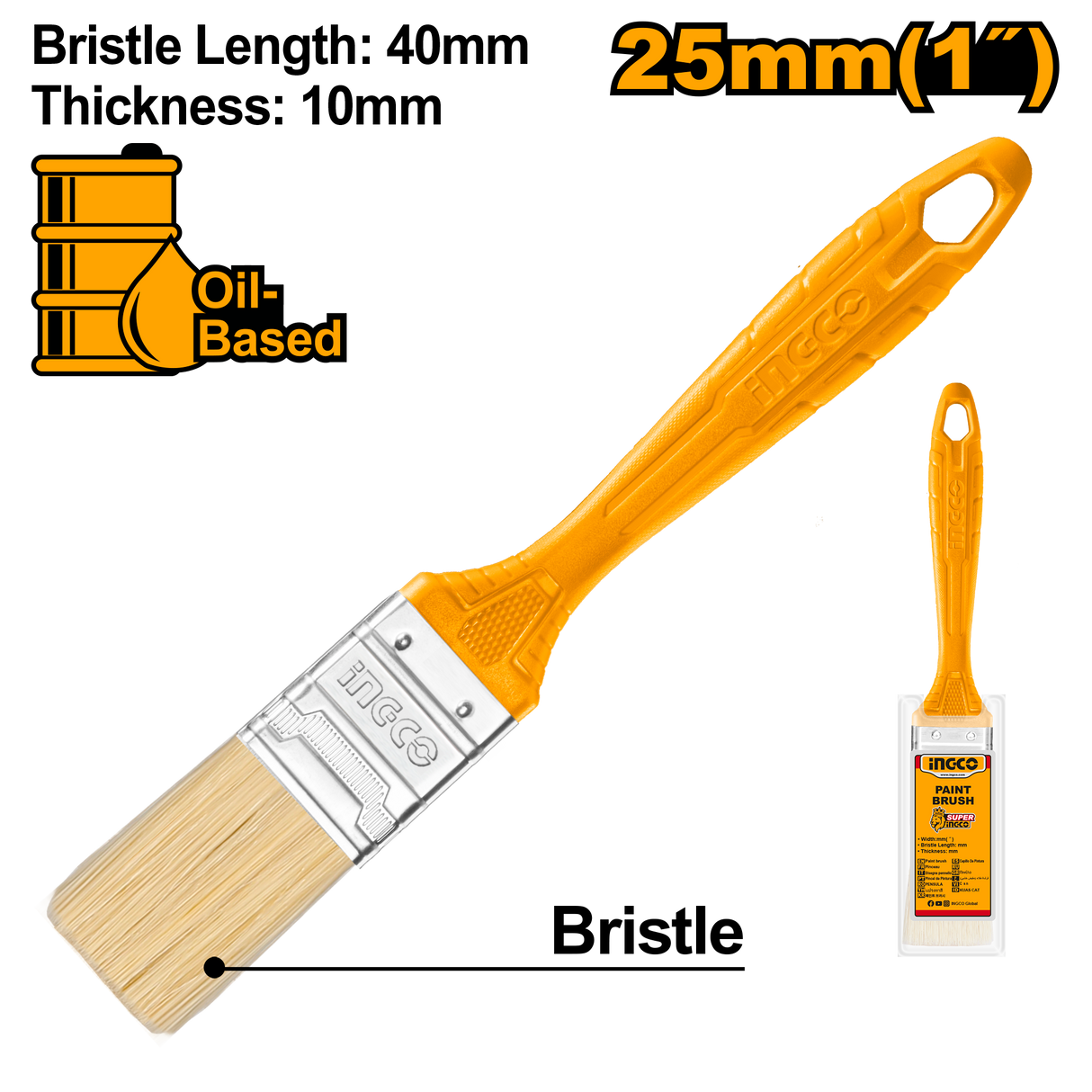 High Quality Paint Brush For Oil Based ING-CT