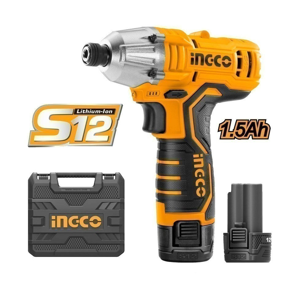Lithium-Ion Impact Driver Power Tool 12V CIRLI1201 | CIRLI12015 ING-CT