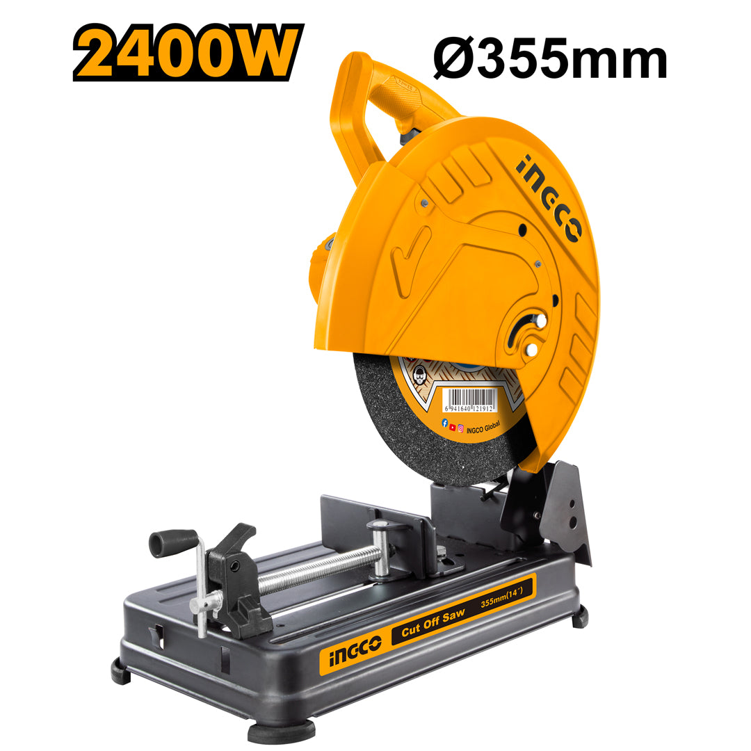 INGCO Cut-Off Machine 14" – Heavy Duty 2400W Metal Cutter