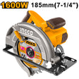 INGCO industrial 185mm circular saw power tool