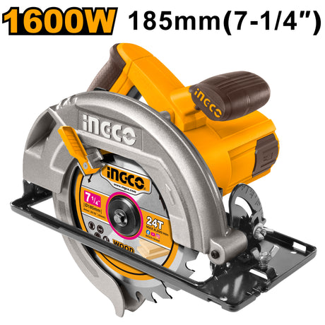 INGCO industrial 185mm circular saw power tool