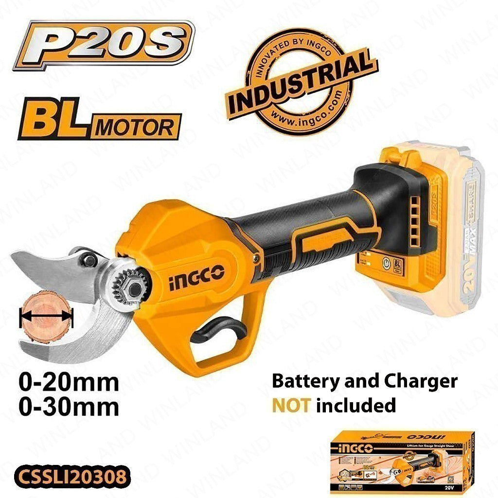 P20S 20V Lithium-Ion Cordless Gauge Straight Shear CSSLI20308 ING-GT