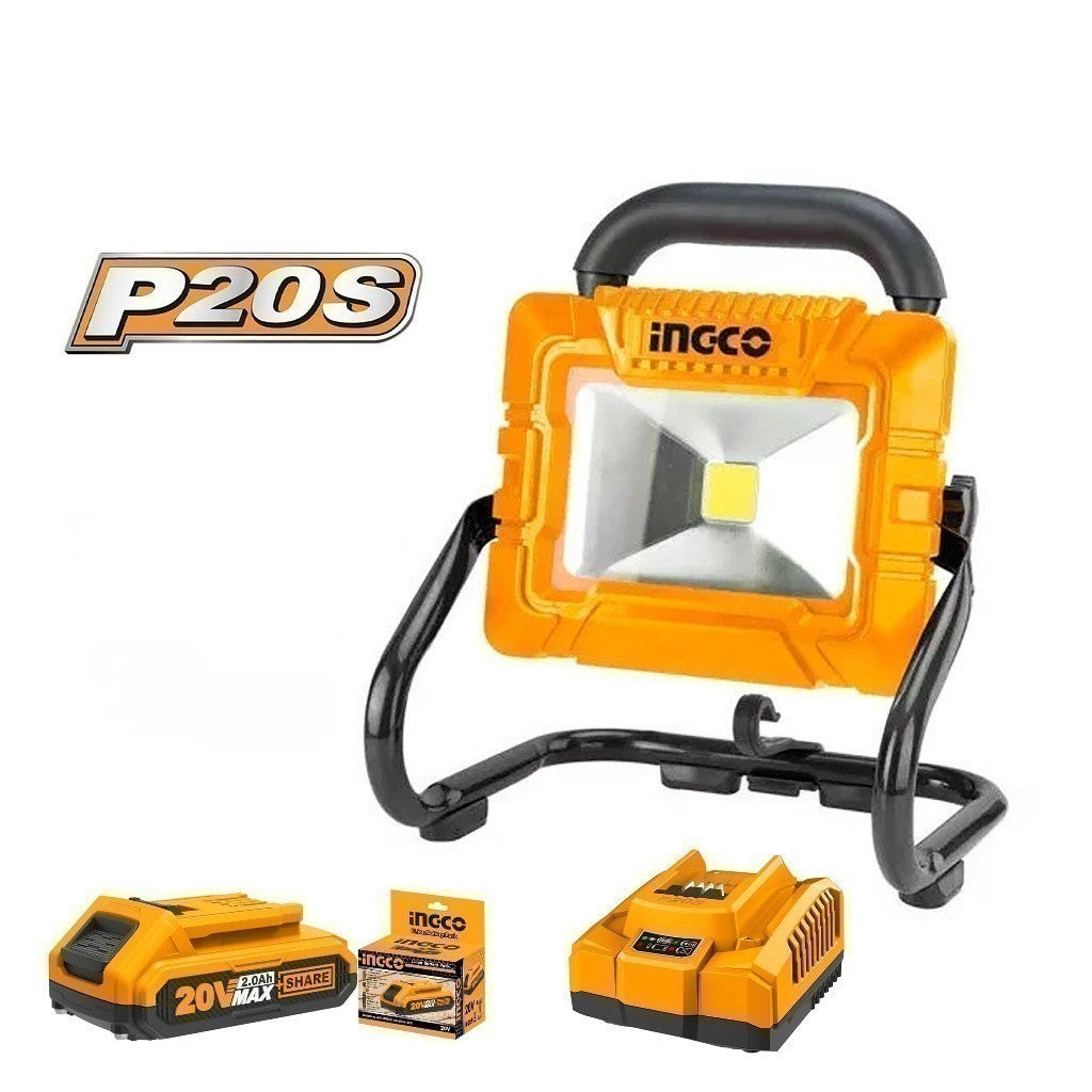 P20S 20V Lithium-Ion Portable Work Lamp PowerShare CWLI20258 ING-PT
