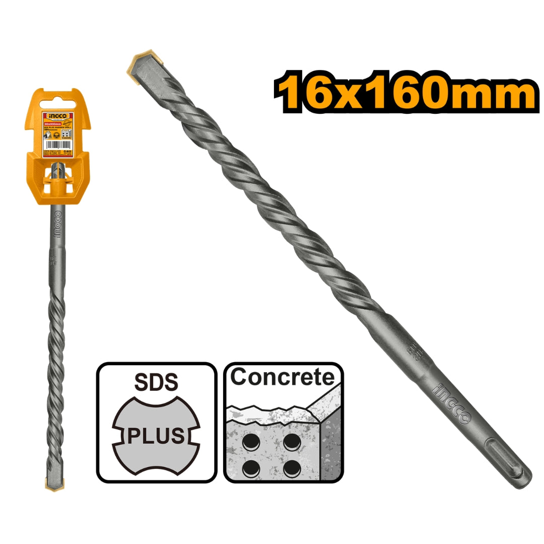 SDS Plus Masonry Bit 16 x 160mm DBH1211601 ING-AC