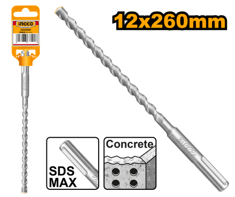 INGCO SDS-Max Masonry Hammer Drill Bit 32x600x800mm
