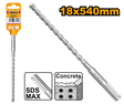 Ingco SDS-max hammer drill bit 18mm single flute masonry