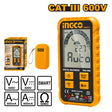 INGCO DM6001 LCD digital multimeter 6000 counts true RMS