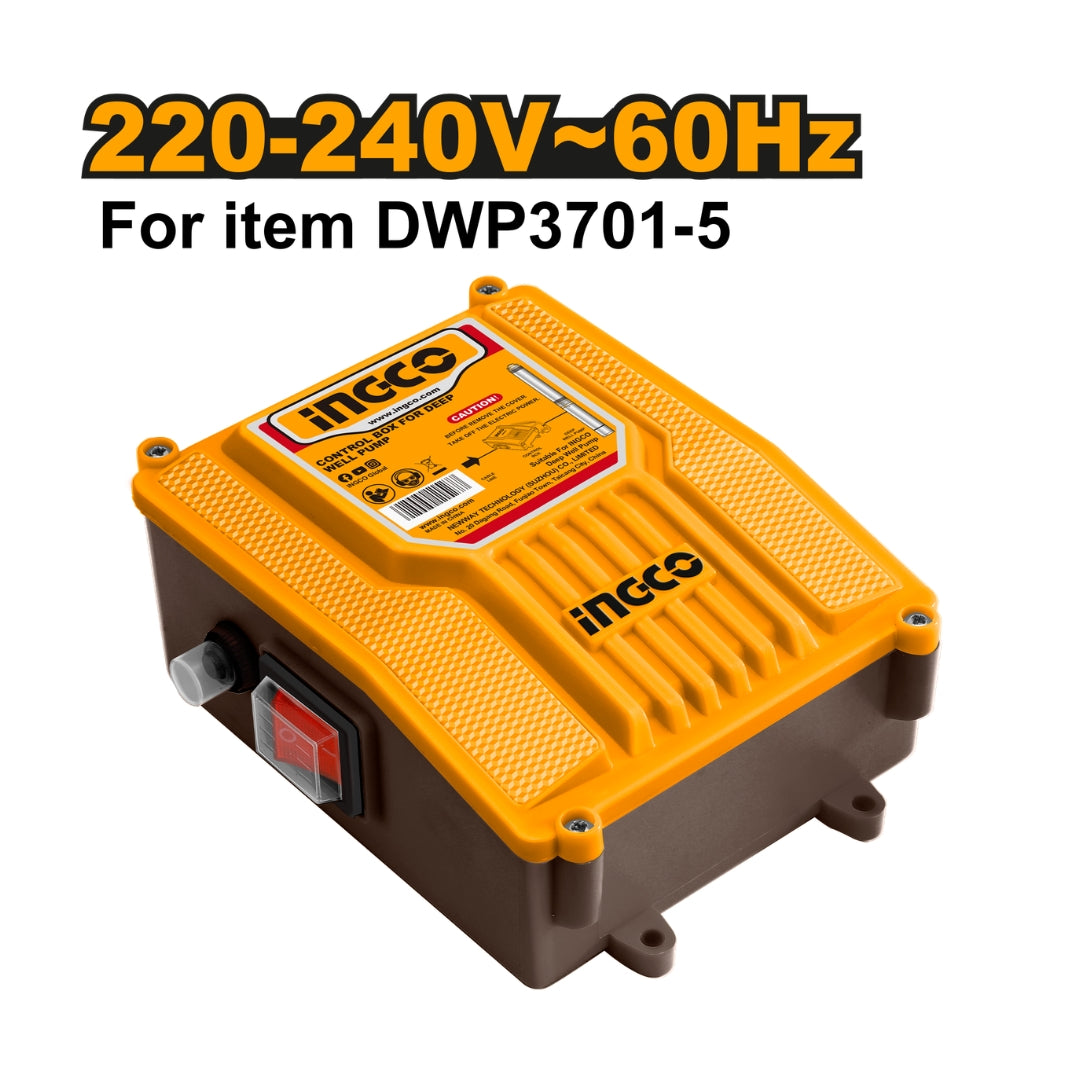 Heavy duty Control Box Suitable For Deep Well Pump 370W DWP3701-5-SB ING-AC