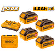 INGCO P20S Lithium-Ion Battery and Charger Kit FBCLI20244