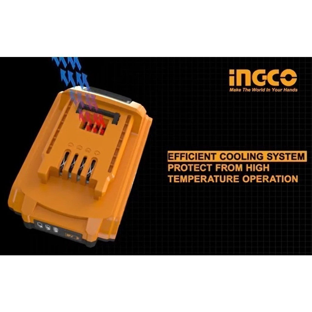 Ingco P20S 20V Lithium-Ion Battery Pack 20V FBLI20011