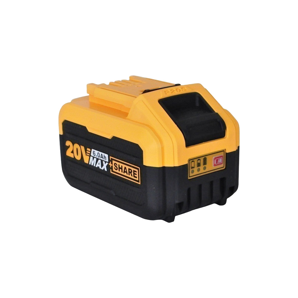 P20S 20V Lithium-Ion Battery Pack 6.0Ah for Cordless Power Tools FBLI2060 ING-SP