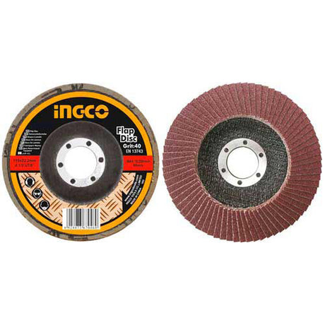 Ingco flap sanding disc grit 80 abrasive wheel