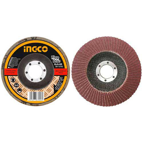 Ingco flap sanding disc grit 80 abrasive wheel