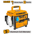 INGCO GE10002-5P portable gasoline generator 900W 1kVA 2-stroke