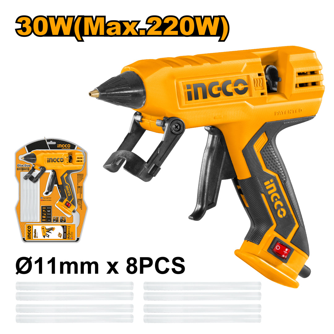 INGCO GG308 industrial premium glue gun