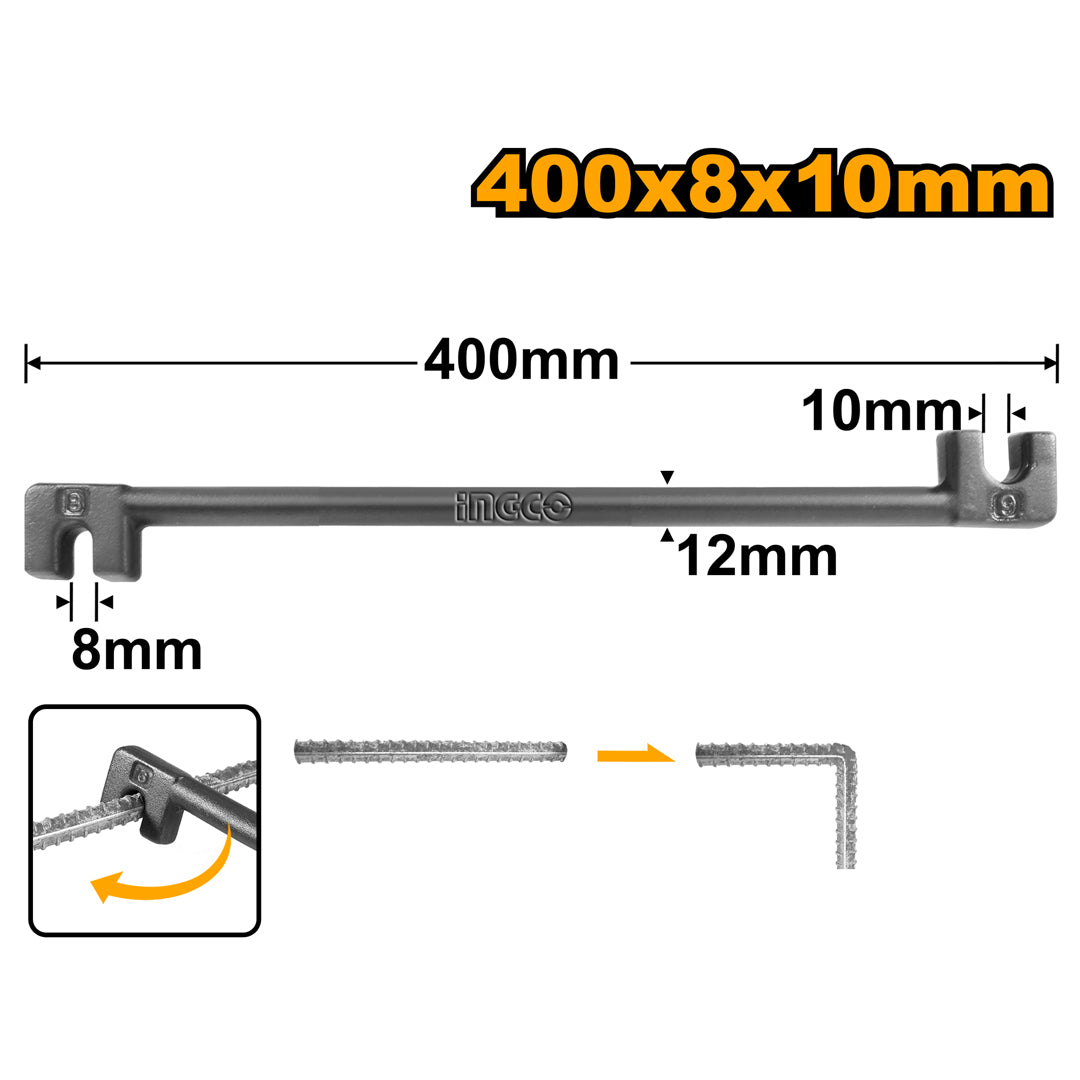 INGCO 400mm Bending Bar Tool