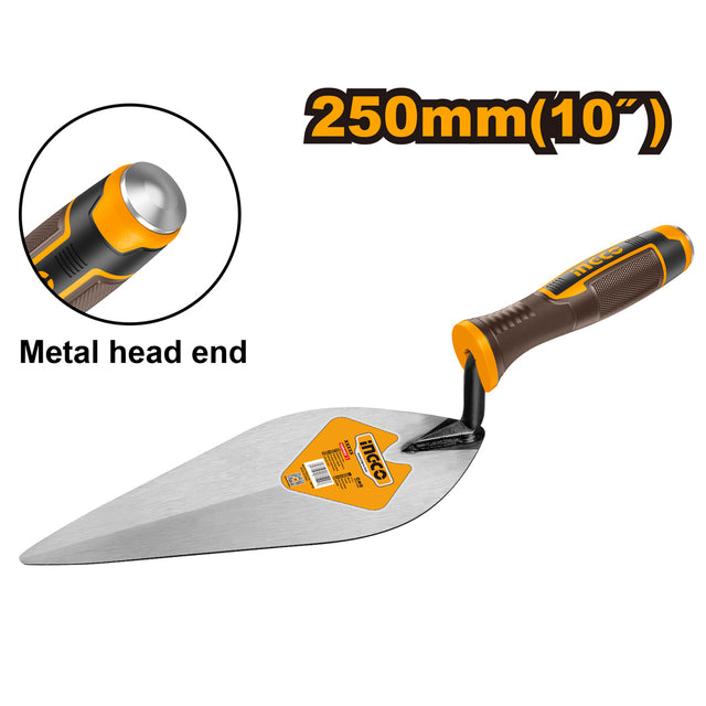 Ingco bricklaying trowel, masonry hand tool