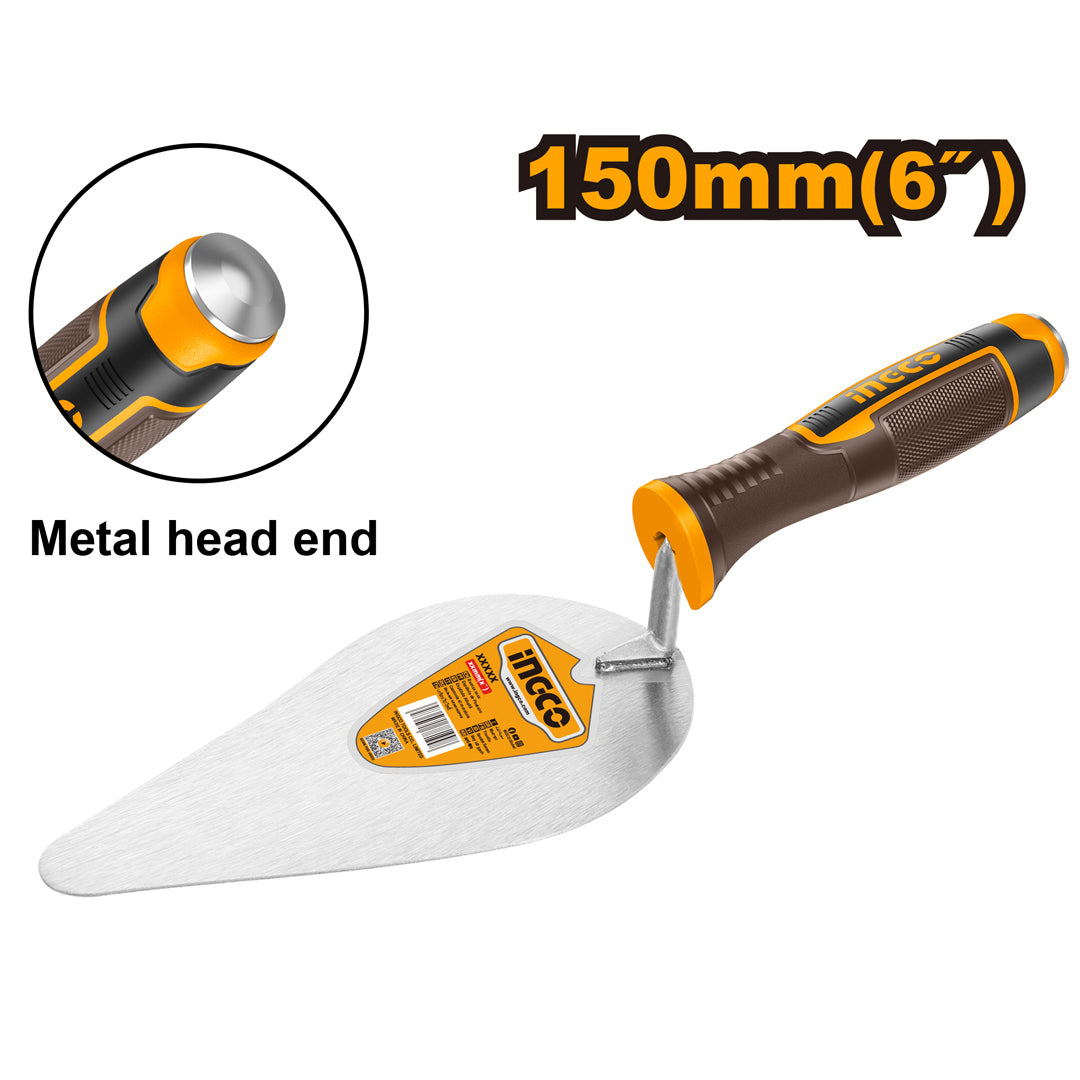Ingco bricklaying trowel, strong hand tool for masonry