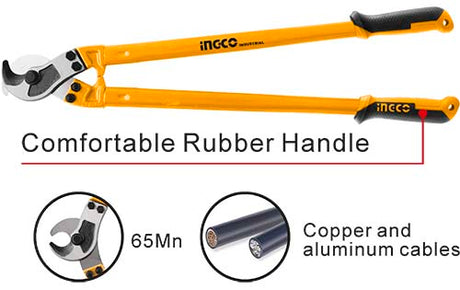 Ingco 36-inch cable cutter for copper and aluminum cables