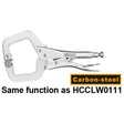 INGCO HCCLW0211 industrial 11 inch C-clamp locking plier