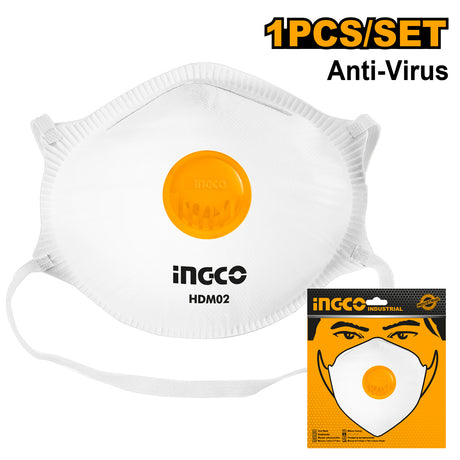 Ingco dust mask, protective safety mask for construction and worksite