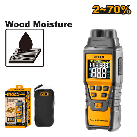 Ingco wood moisture meter precision measuring tool