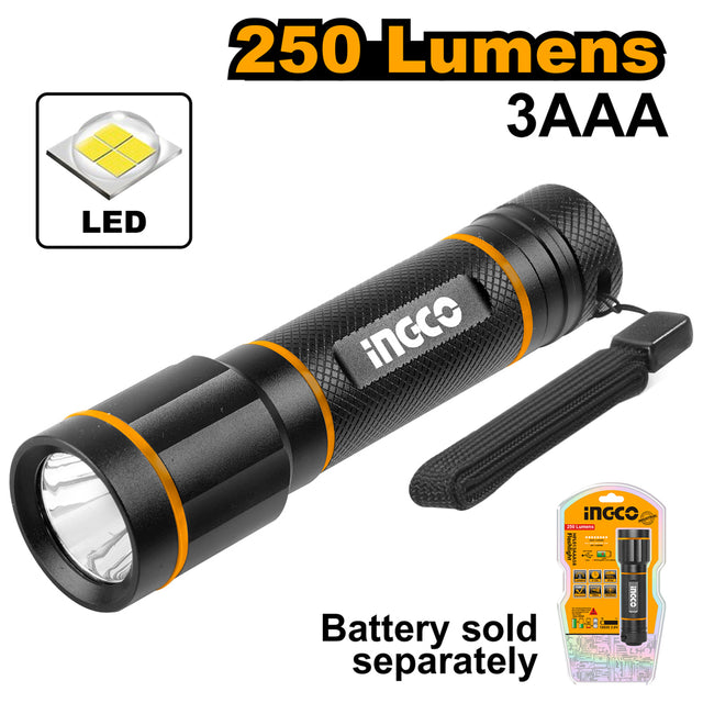 INGCO Flashlight 250 Lumens