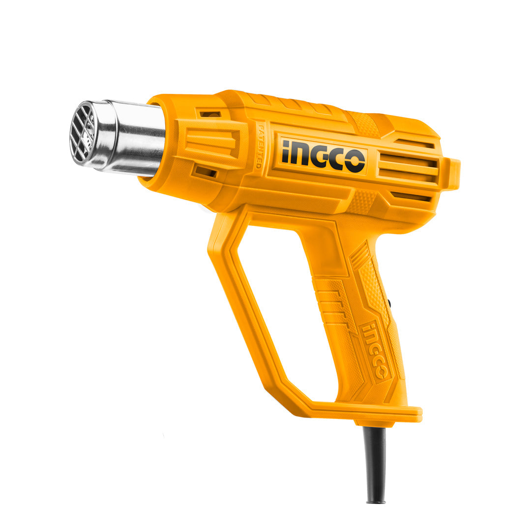 INGCO HG2000385 2000W heat gun blower with 2 wind speed settings
