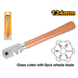 INGCO eco 6-piece glass cutter wheel with wooden handle