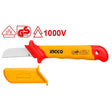INGCO HICK1801 insulated cable knife 1000V 180mm