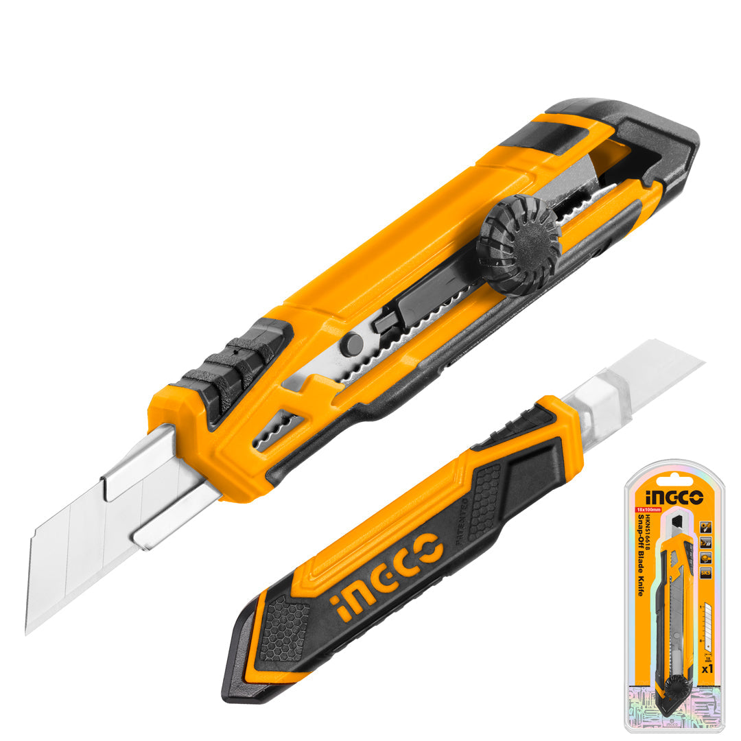 INGCO HKNS16618 snap-off round blade knife