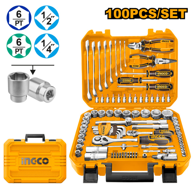 INGCO 100pcs Hand Tools Set – HKTHP21001