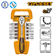 INGCO 12pcs 3/8" Socket Wrench Ratchet Spanner Set