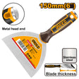 Ingco stainless steel putty trowel scraper 150mm