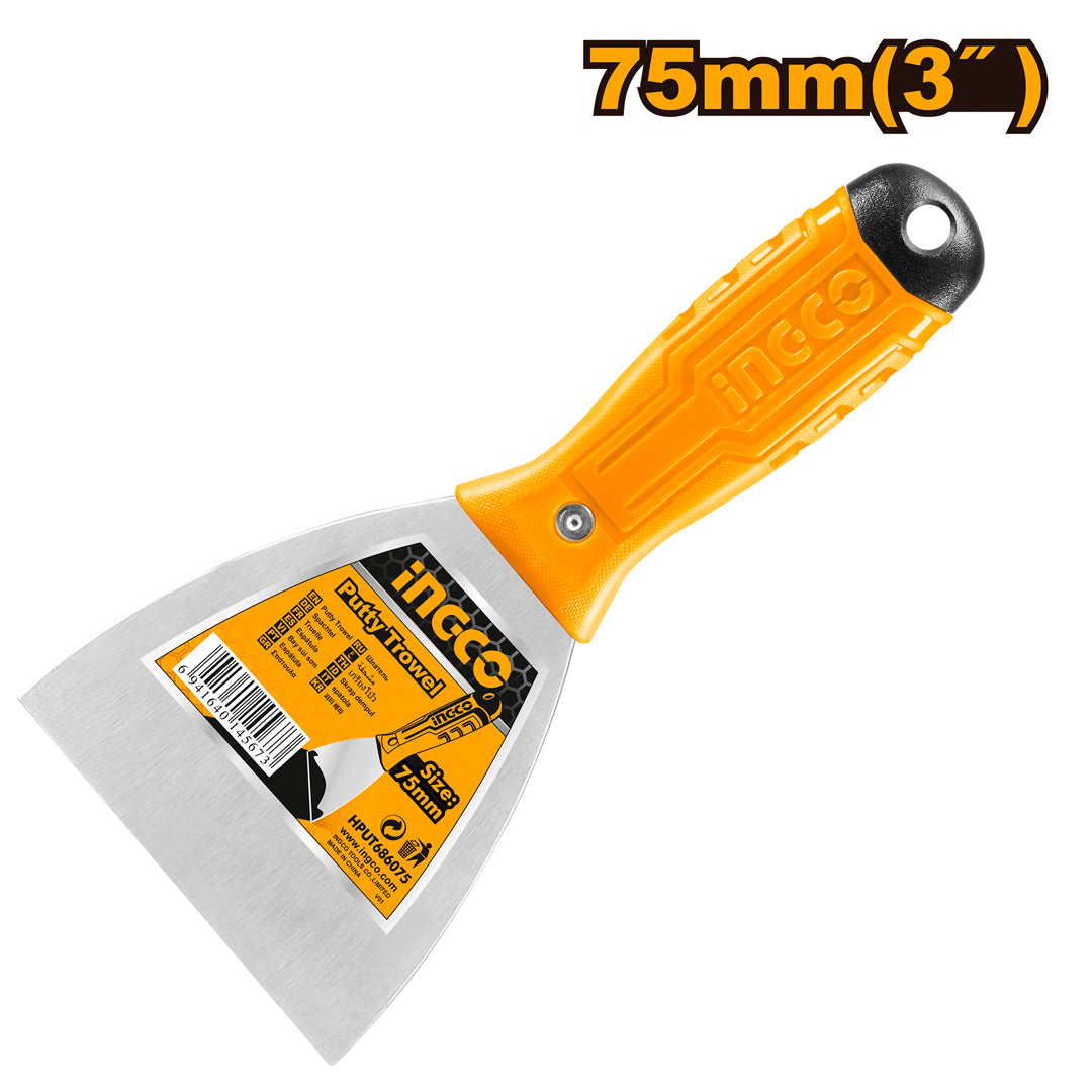 INGCO Putty Trowel 75mm – Steel Blade Spreader