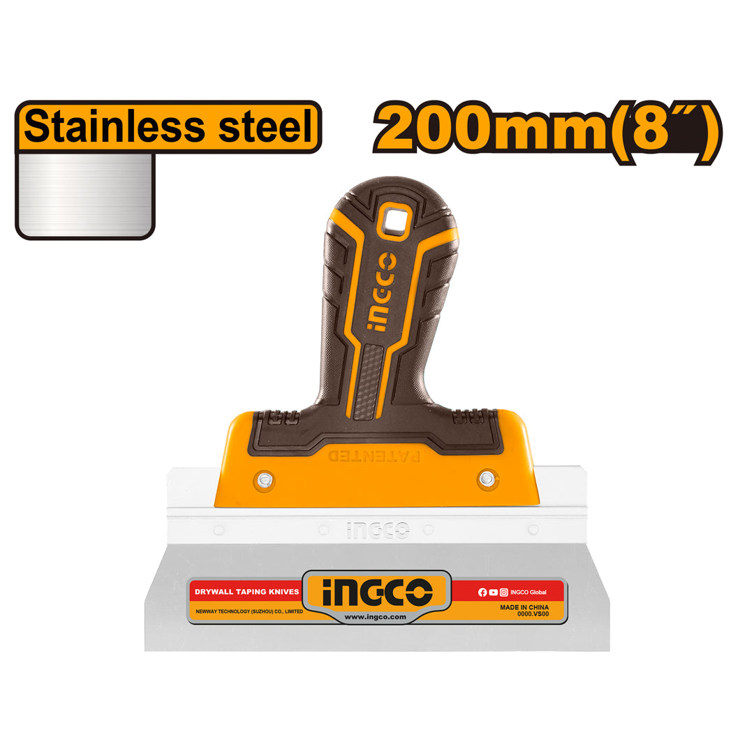 INGCO Drywall Taping Knife – Paint & Trowel Cleaner 200mm