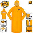 Ingco M rain coat PVC waterproof protective clothing