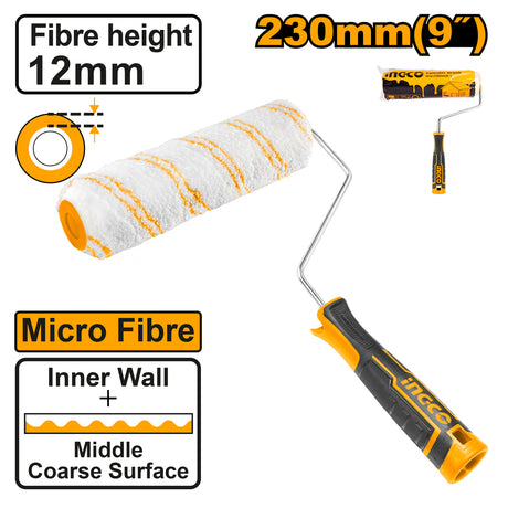 INGCO HRHT042301D 9 inch microfiber inner wall cylinder brush