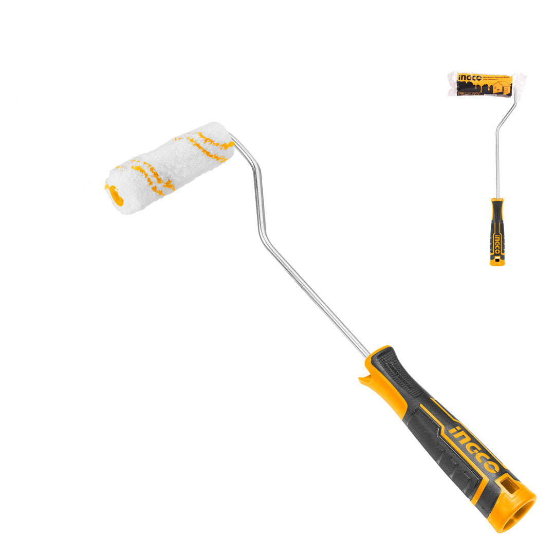 ingco hrht061001d 4 inch mini cylinder paint roller brush for inner wall alternate view